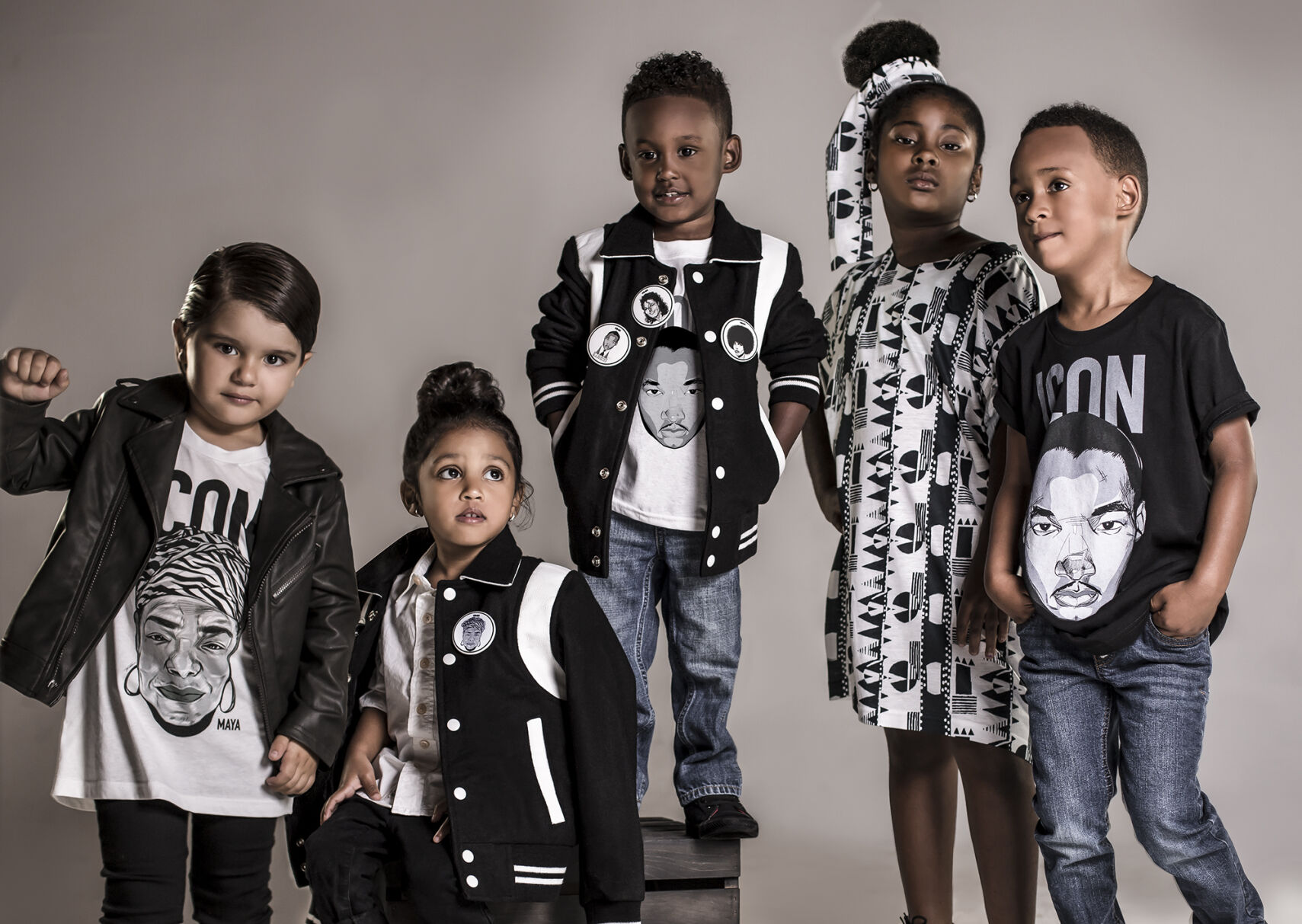 Cool Creative Five Kids